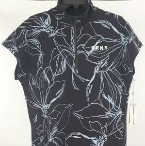 DKNY Women's Logo Half Zip Sneaker Dress☆